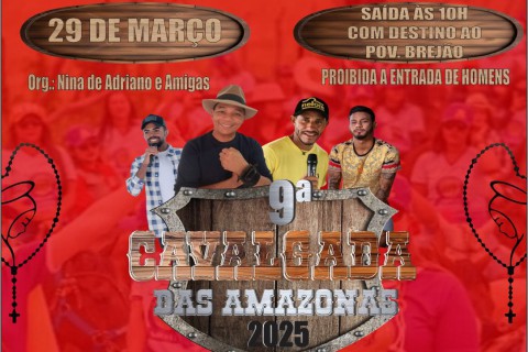 9ª Cavalgada das Amazonas: Tradição e Empoderamento Feminino a Cavalo